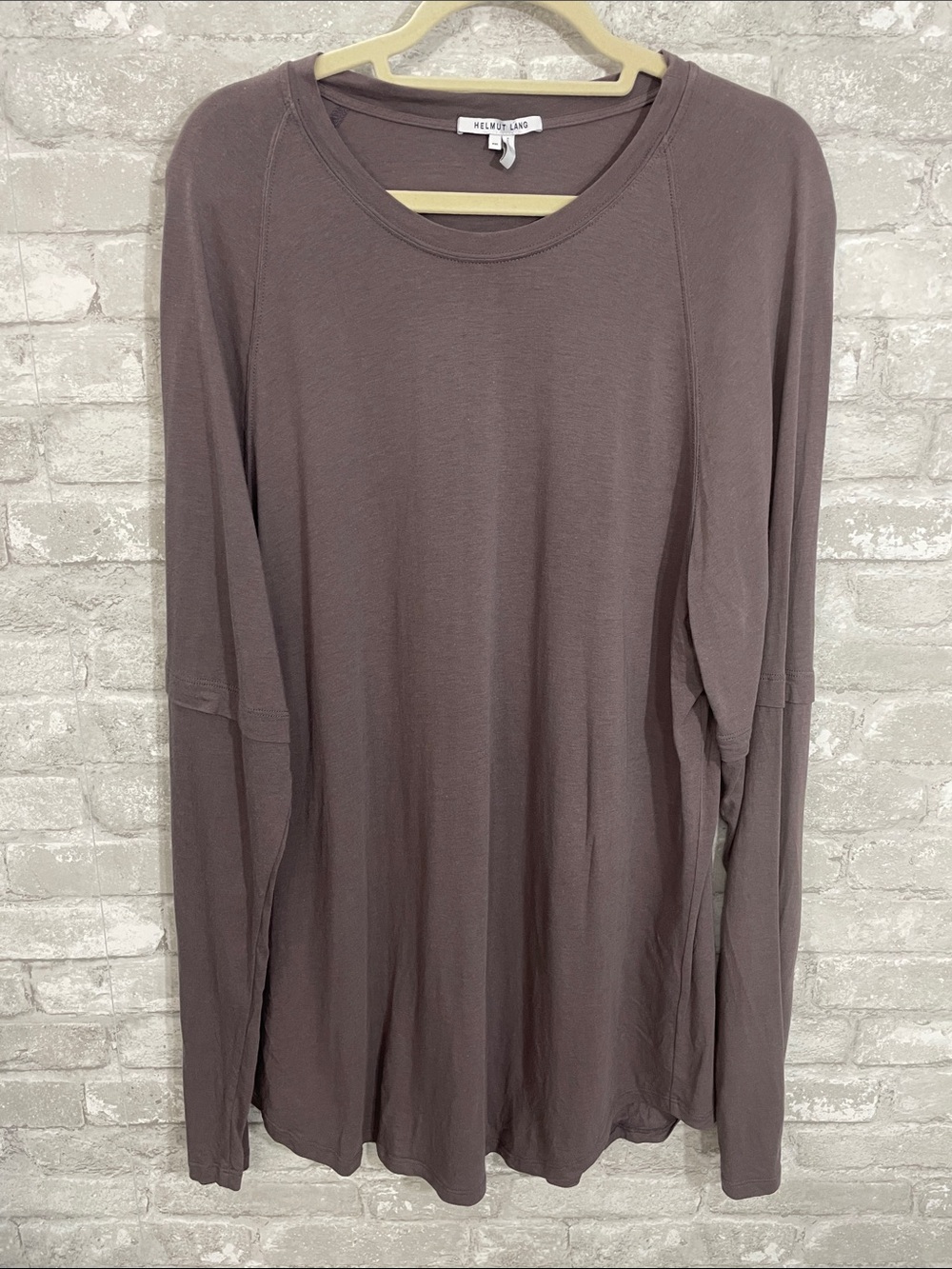 Helmut Lang  Double Layered Long Sleeve Tee